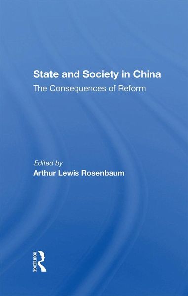 State And Society In China (eBook, ePUB)