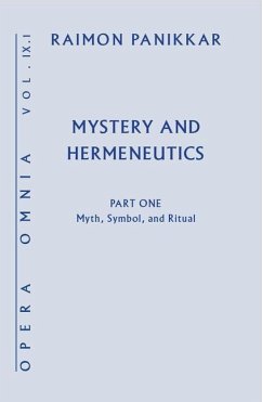 Mystery and Hermeneutics - Panikkar, Raimon