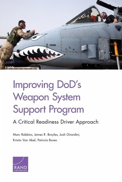 Improving DoD's Weapon System Support Program - Robbins, Marc; Broyles, James R.; Girardini, Josh