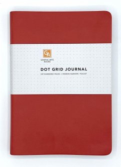 Dot Grid Journal - Ruby - Books, Graphic Arts