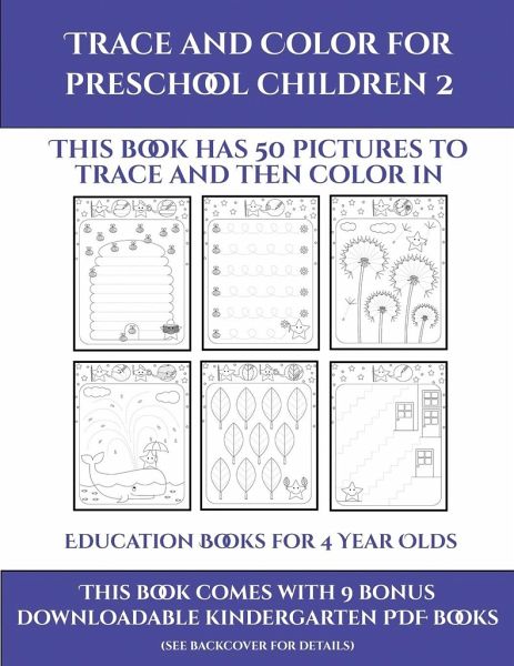 Education Books For 4 Year Olds Trace And Color For Preschool Children 2 This Von James Manning Englisches Buch Bucher De