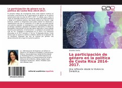La participación de género en la política de Costa Rica 2014-2017.