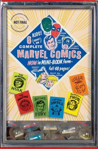Marvel Comics Mini-Books Collectible Boxed Set Marvel Comics Mini-Books Collectible Boxed Set