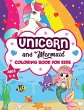 Unicorn and Mermaid Coloring Book for... - Bild 1