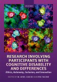 Research Involving Participants with Cognitive Disability and Differences (eBook, PDF)