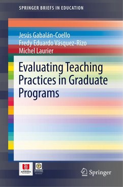 Evaluating Teaching Practices in Graduate Programs - Gabalán-Coello, Jesús;Vásquez-Rizo, Fredy Eduardo;Laurier, Michel