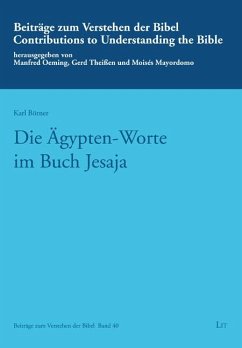 Die Ägypten-Worte im Buch Jesaja - Börner, Karl