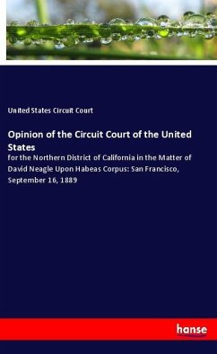 Opinion of the Circuit Court of the United States - Circuit Court, United States