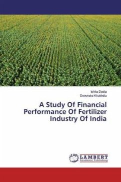A Study Of Financial Performance Of Fertilizer Industry Of India