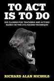 To Act Is to Do (eBook, ePUB)