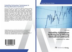 Volatility Estimation Techniques in Pricing Derivative Contracts