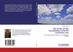 The Unity of the Constitution and the Common Law - Ojwang, Jackton