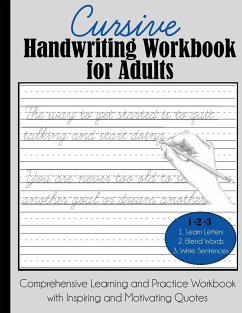Cursive Handwriting Workbook for Adults - Dylanna Press