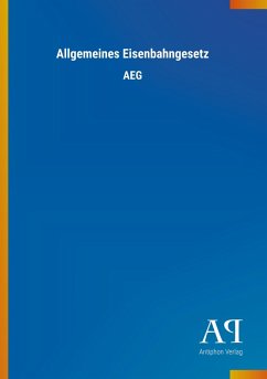 Cover Allgemeines Eisenbahngesetz