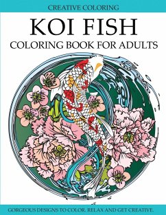 Koi Fish Coloring Book for Adults - Creative Coloring