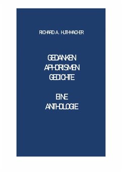 Cover GEDANKEN, APHORISMEN, GEDICHTE (eBook, ePUB)