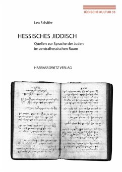 Cover Hessisches Jiddisch (eBook, PDF)