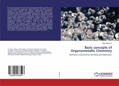 Basic concepts of Organometallic Chemistry