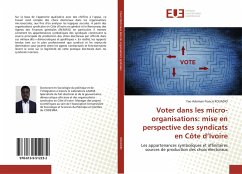Voter dans les micro-organisations: mise en perspective des syndicats en Côte d¿Ivoire - KOUADIO, Yao Adoman Francis