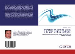 Translation/Learning Greek & English writing to Braille