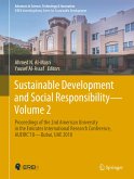 Sustainable Development and Social Responsibility¿Volume 2