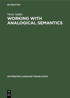 Working with Analogical Semantics - Sadler, Victor