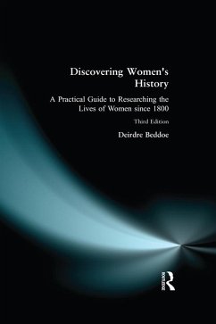 Discovering Women's History (eBook, ePUB) - Beddoe, Deirdre