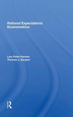 Rational Expectations Econometrics (eBook, PDF) - Hansen, Lars Peter; Sargent, Thomas