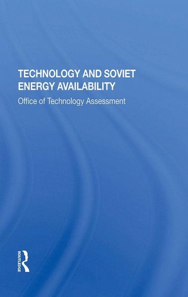 Technology And Soviet Energy Availability (eBook, PDF)