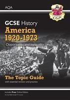 GCSE History AQA Topic Revision Guide - America, 1920-1973: Opportunity and Inequality - CGP Books