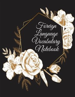 Foreign Language Vocabulary Notebook - Green, Page