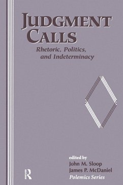 Judgment Calls - Sloop, John; Mcdaniel, James