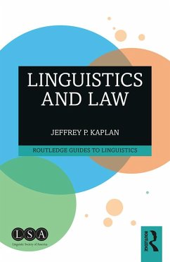 Linguistics and Law - Kaplan, Jeffrey P.