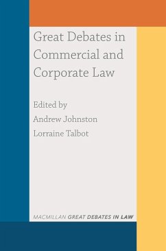 Cover Great Debates in Commercial and Corporate Law