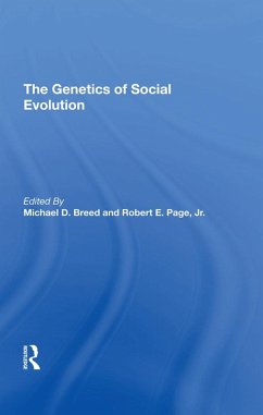 The Genetics Of Social Evolution (eBook, PDF) - Breed, Michael D; Page, Robert E