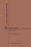 Code of Federal Regulations Title 21, Food and Drugs, Parts 1-99, 2019