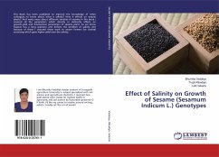 Effect of Salinity on Growth of Sesame (Sesamum Indicum L.) Genotypes - Vadaliya, Bhumika;Ribadiya, Trupti;Vekaria, Lalit