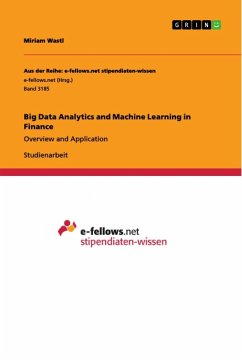 Big Data Analytics and Machine Learning in Finance - Wastl, Miriam