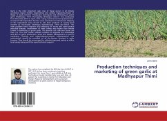 Production techniques and marketing of green garlic at Madhyapur Thimi