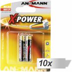 10x2 Ansmann Alkaline Micro AAA LR 03 X-Power