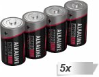 5x4 Ansmann Alkaline Mono D LR 20 red-line 5015581