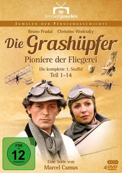 Die Grashüpfer - Pioniere der Fliegerei: Die komplette 1. Staffel DVD-Box - Camus,Marcel