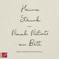 Nach Notat zu Bett (MP3-Download) - Strunk, Heinz