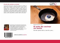 El arte de cocinar un texto