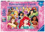 Ravensburger Kinderpuzzle - 12873 Träume können wahr werden - Disney Prinzessinnen-Puzzle für Kinder ab 7 Jahren, mit 150 Teilen im XXL-Format