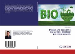 Design and economic evaluation: Biodiesel processing plants