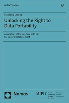 Unlocking the Right to Data Portability - Elfering, Stephanie