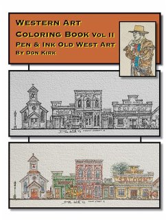 Western Art Coloring Book - Kirk, Don
