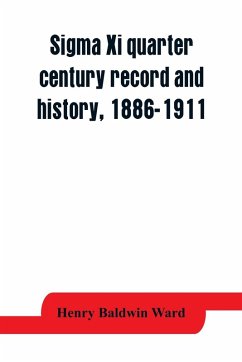 Cover Sigma Xi quarter century record and history, 1886-1911