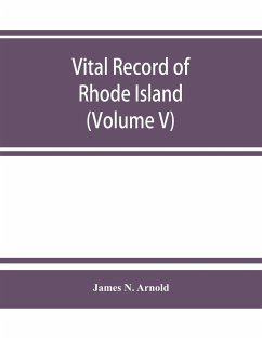 Vital record of Rhode Island - N. Arnold, James